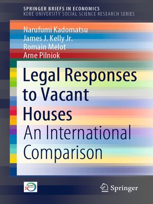 cover image of Legal Responses to Vacant Houses